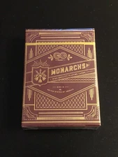 Monarchs Red V2 Deck Theory11 Playing Cards