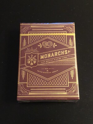 Monarchs Red V2 Deck Theory11 Spielkarten
