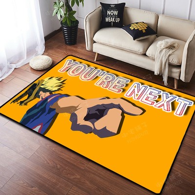 My Hero Academia Anime Living Room Non Slip Mats Carpet Floor Rug Mat Home Decor Ebay