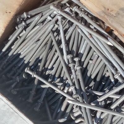 10d Scaffold Nails 2-3/4'' Duplex, Double-Head, 50 lb. Concrete Forms