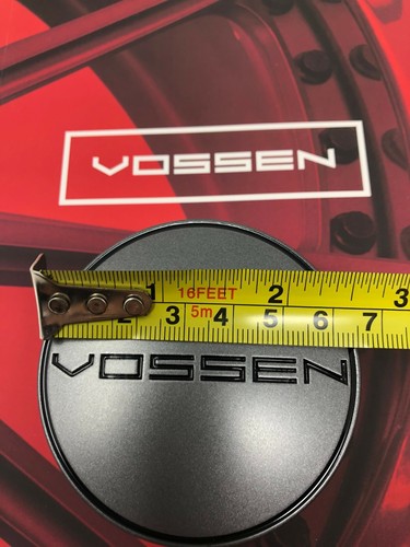 Vossen Matte Graphite Wheel Center Cap Part #381-G - Picture 5 of 5