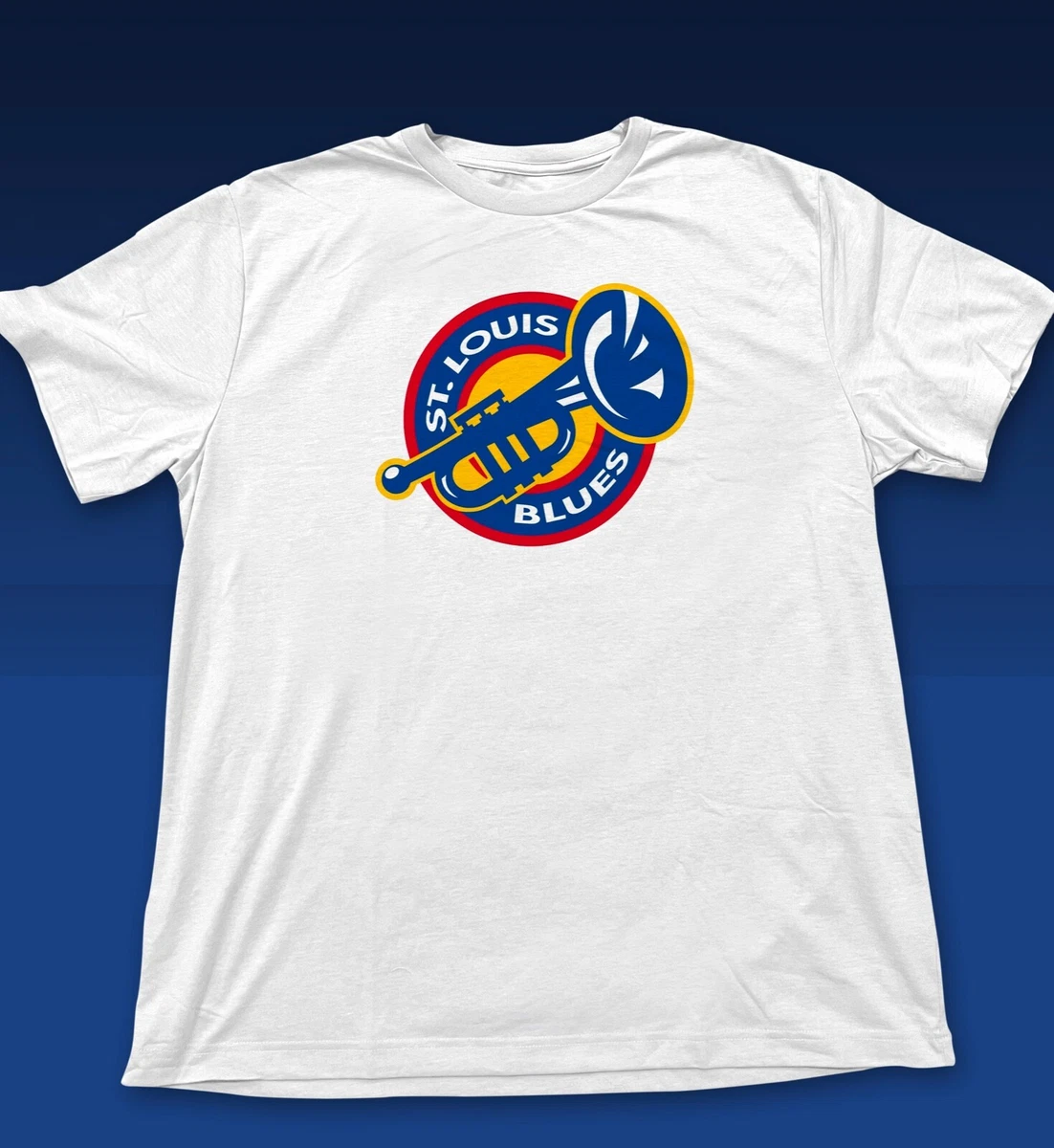 St. Louis Hockey Retro Bright colors t-shirt design