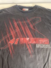 Nascar Casey Mears 41  T Shirt Mens Sz XL Chase Authentic Short Sleeve Black