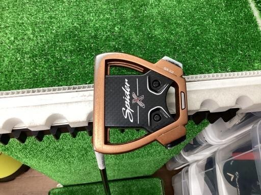 TaylorMade Spider X COPPER WHITE Small-grantd / Lefty 34 inch