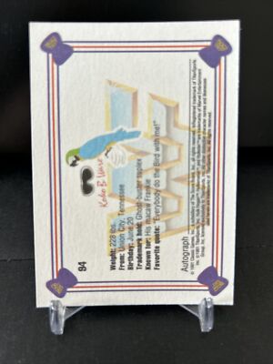 koko.bページ 1991 Classic WWF Koko B Ware #94 | eBay