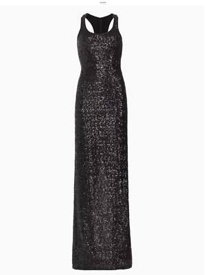 Michael Kors Collection Women's Sequined Gown - Black - Size 6 Michael Kors Collection Women's Sequined Gown - Black - Size 6