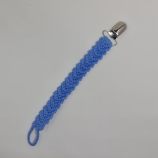Crochet Dummy Pacifier Clip baby shower gift