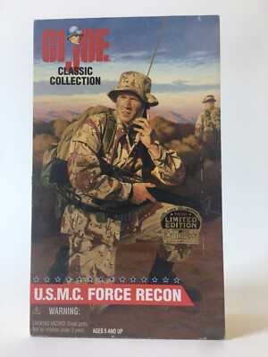 GI Joe Classic Collection Hasbro 1:6 Scale U.S.M.C. FORCE RECON | eBay