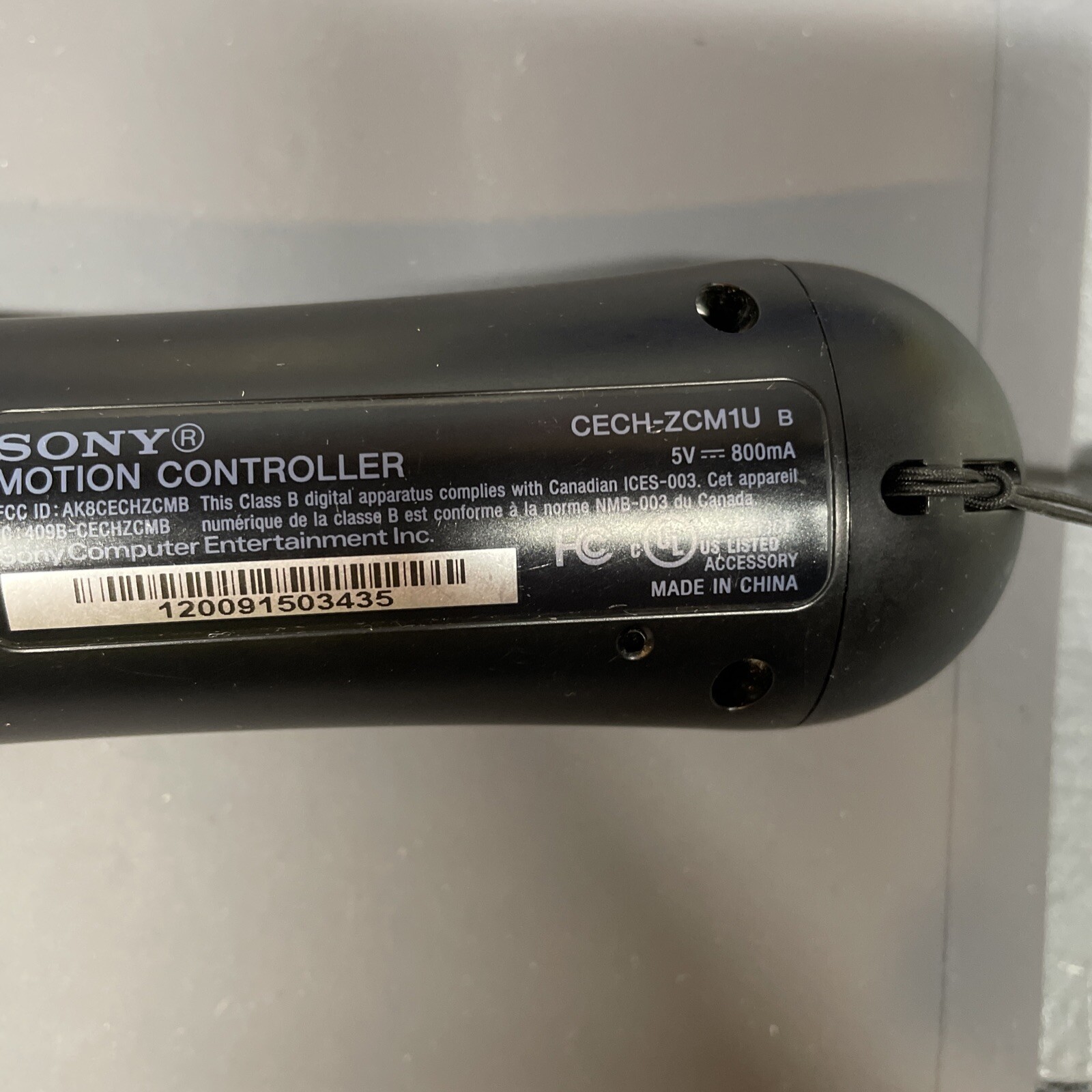 Sony PlayStation Motion Controller Wand for PS3 PSVR CECHZCM1U eBay