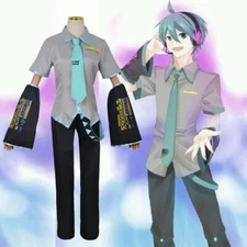 Anime Male Vocaloid Hatsune Miku Cosplay Costume Uniform Christmas Party Suits