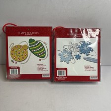 Two Momentum Brands Christmas DIY Activity Kits Fun Pack Of Foam Stickers