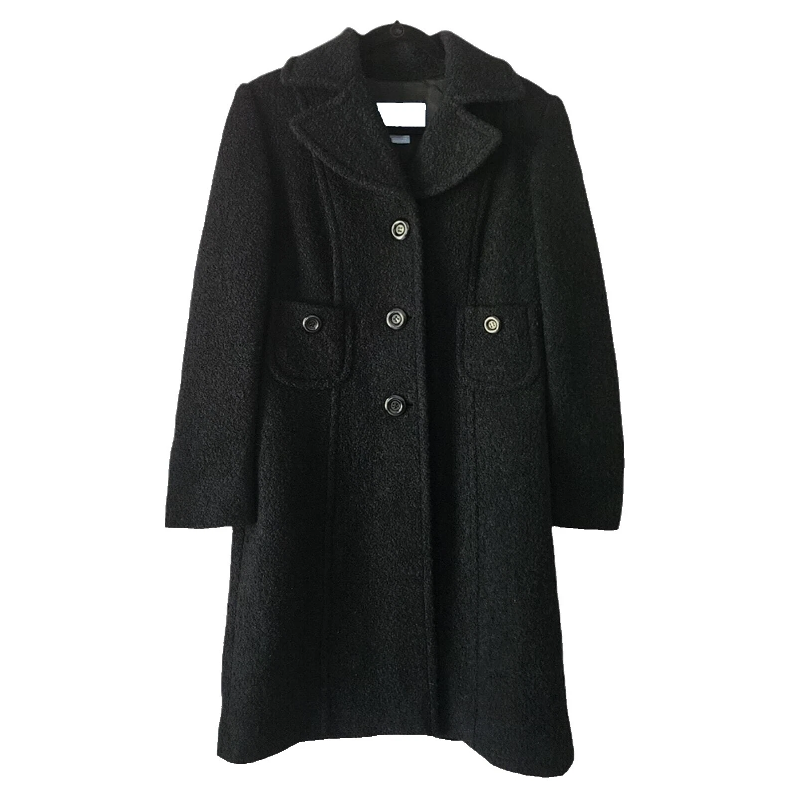 Casaco de Ervilha Nine West sólido, Casacos, jaquetas e Coletes para mulheres