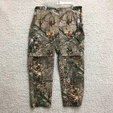 Game Winner Convertible Pants 2XL Brown Realtree Camo Cargo Hunting Outdoor Mens