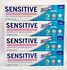 LOT of 4 Natural White Sensitive Extreme Whit...