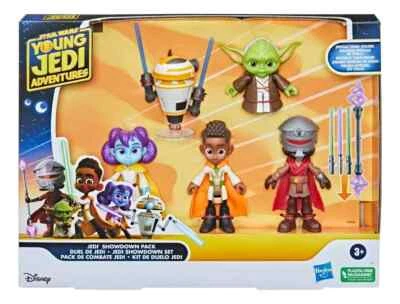 Star Wars Young Jedi Adventures Showdown Pack Disney 5 Figuren Sammlerstück