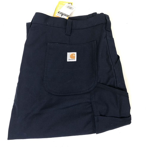 Carhartt Cargo Work Pants Mens 40 x 30 #103904 Navy Blue