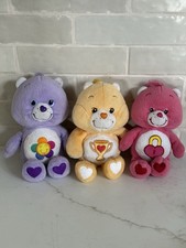 VTG Care Bears Plush 8  Lot of 3 Harmony Secret  Champ 2003/2004 See All Pics