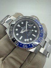 2023 Rolex GMT Master II Black Blue Batman Oyster Steel Watch 126710BLNR B+P 8