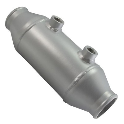 Wassergekühlter Ladeluftkühler 290 x 100mm Rund Alu Wasser LLK Turbo Intercooler