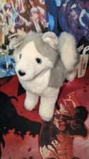 New Vintage Douglas Cuddle Toys Mini Husky Plush Stuffed Animal 9" Inch Tall NWT