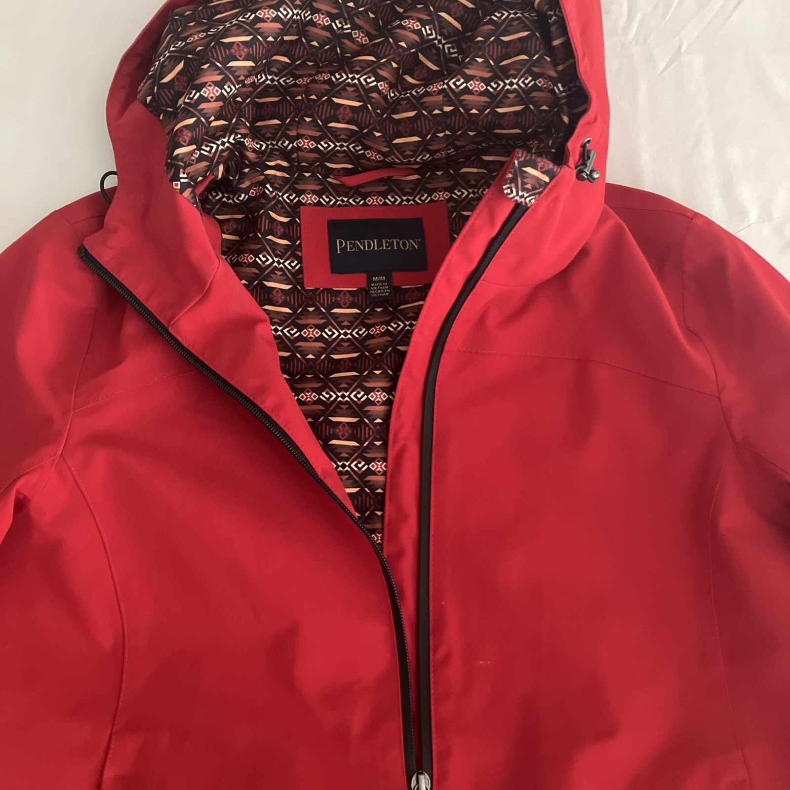 Pendleton Women’s Medium Soft Shell Full Zip Rain… - image 2