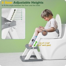 Asiento De Inodoro Redondo Con Asiento Para Niños Pequeños