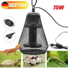 Terrarium Aquarium Heizlicht W&auml;rmelampe mit Halterung UVA UVB Reptilien Strahler