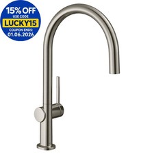 Hansgrohe Talis Kitchen Sink Mixer Tap Single Lever Swivel Spout Stainless Steel