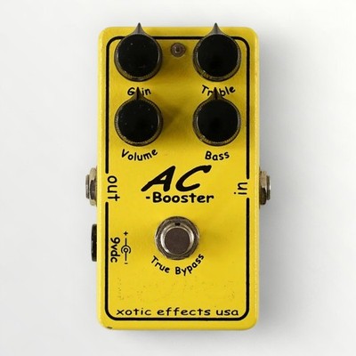 Xotic AC Booster Overdrive Pedal Made in Japan w/Box Tested Used