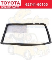 Toyota Wetterleiste, Viertelfenster, RH Land Cruiser OEM 62741-60100 Original