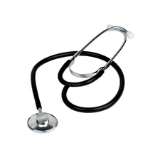 MedSource Labs Single Head Stethoscope, Black (1 EACH)