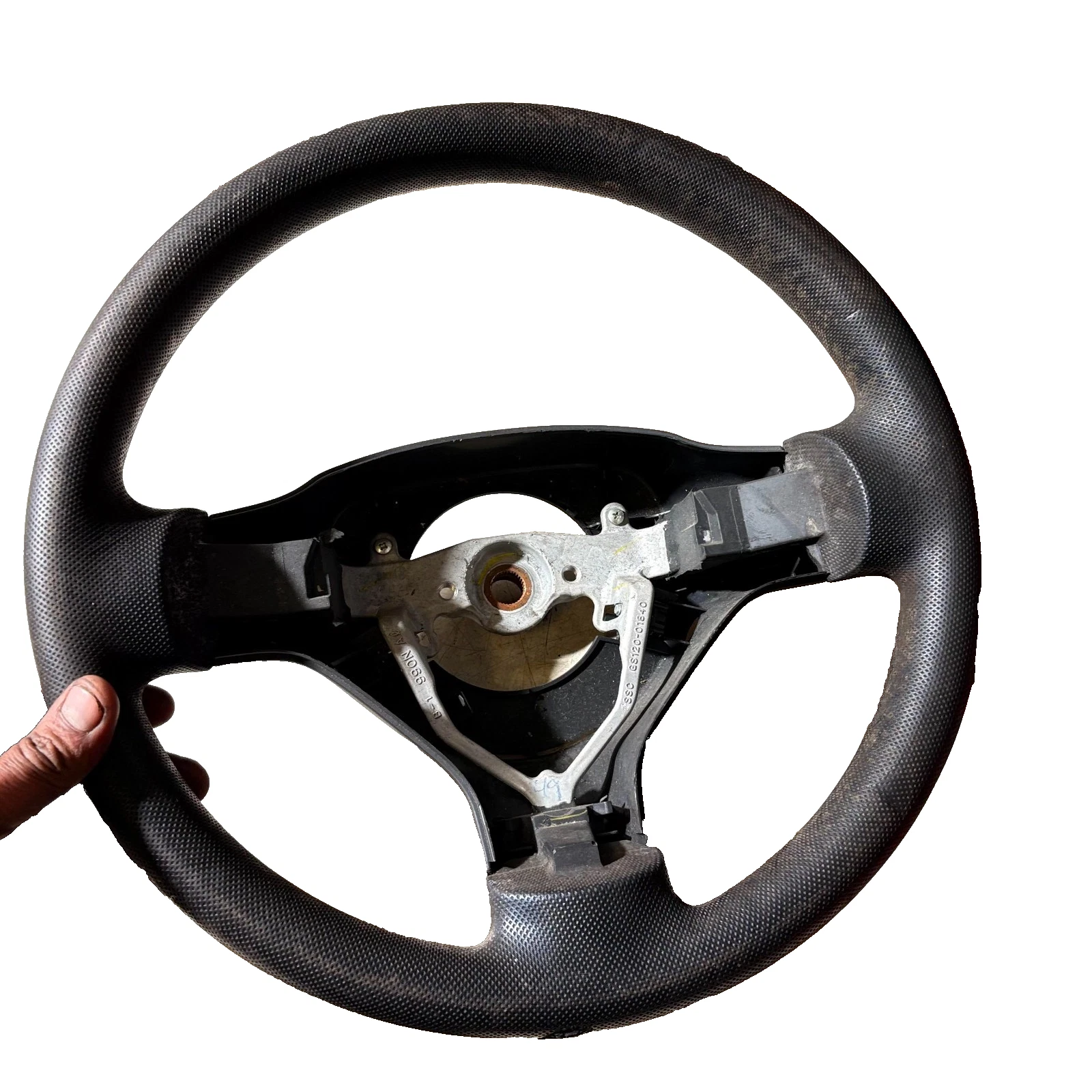 Actual Toyota Aygo Citroen C1 Peugeot 107 three spoke steering wheel GS120-01840