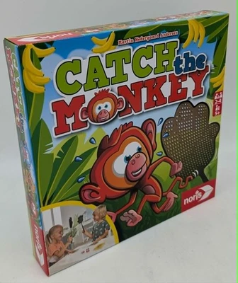 NORIS CATCH THE MONKEY Fang den Affen Affe das affenstarke Reaktionspiel NEU - Bild 1 von 4