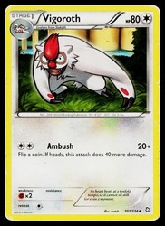 Vigoroth 102/124 Dragons Exalted Uncommon