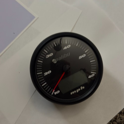 #ad 2000 TO 2006 Malibu Wakesetter MPH Speed Cluster w digital dephth ect. $49.99