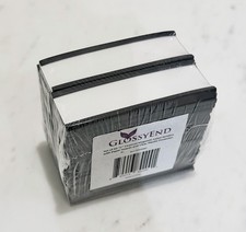 50 Pcs 3 X 1 Inch Magnetic Label Holders w Paper Inserts and Clear Plastic