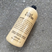 Philosophy Salted Citrus Shampoo, Shower Gel  & Bubble Bath 32 fl. oz.   W/ PUMP 0.94 per gallon