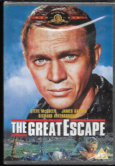 THE GREAT ESCAPE R2 DVD STEVE McQUEEN JAMES GARNER CHARLES BRONSON NEW/SEALED