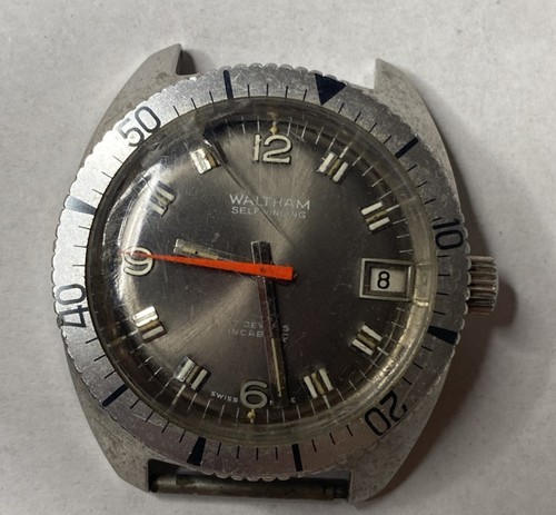 WALTHAM INCABLOC Self-winding Automatic 17 Jewels Watch Works Swiss ...