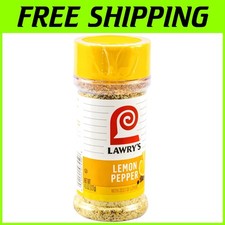 Lemon Pepper Seasoning Blend with Zest - 4.5 oz Pack of 12 for Gourmet Cooking