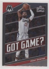2019-20 Panini Mosaic Got Game? Paul George #3 1s4u