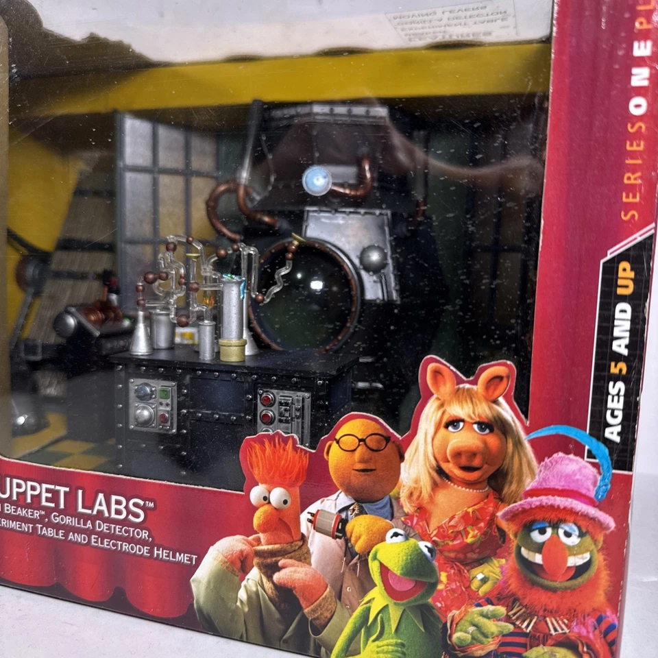 Figura The Muppet Show 25 Años Muppet Labs Beaker Serie 1 Palisades Nueva 2002 Foto 4 de 4