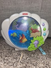 Fisher Price Ocean Wonders DEEP BLUE SEA Sparkling Sea Soother 2009 Mattel WORKS