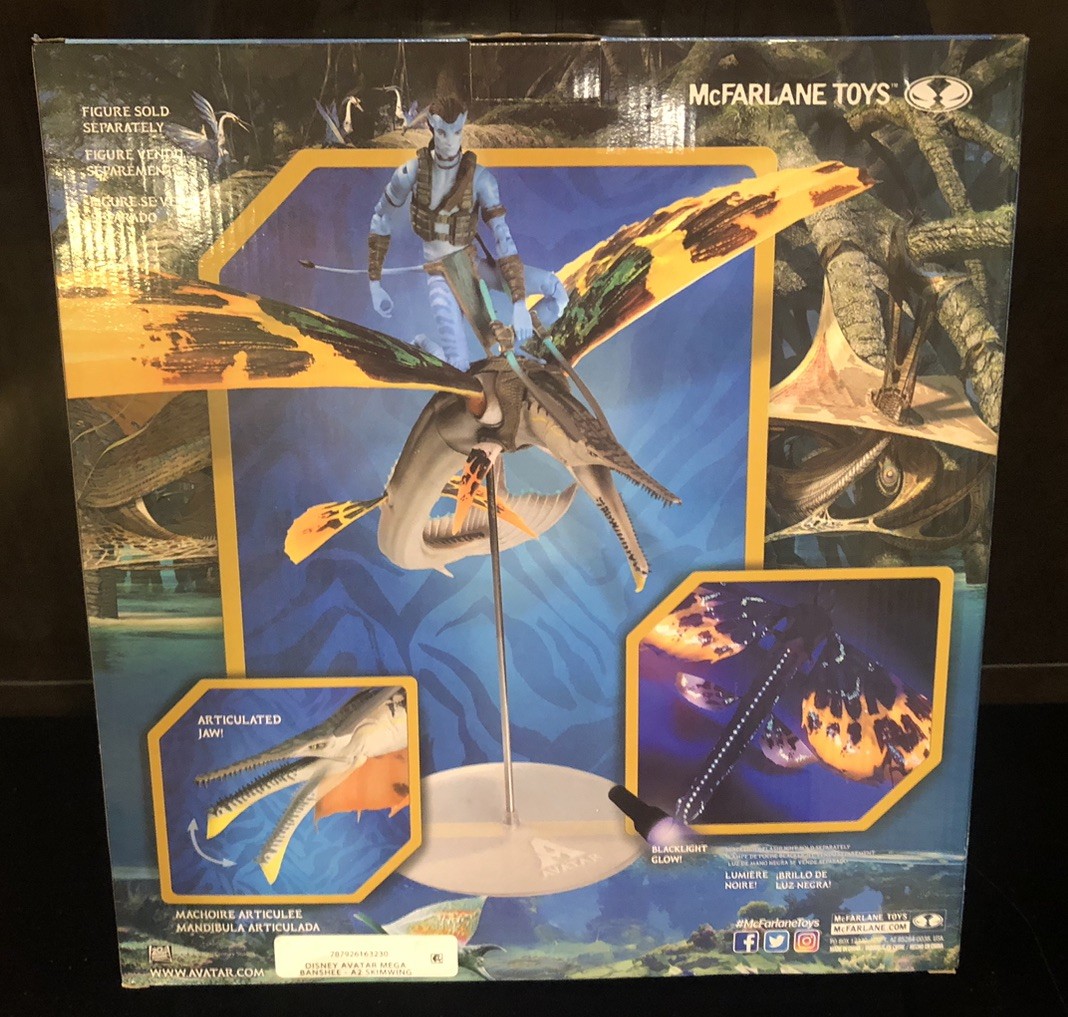 Avatar The Way of the Water Jake Sully Reef Battle 7" Fig & Skimwing Deluxe fig