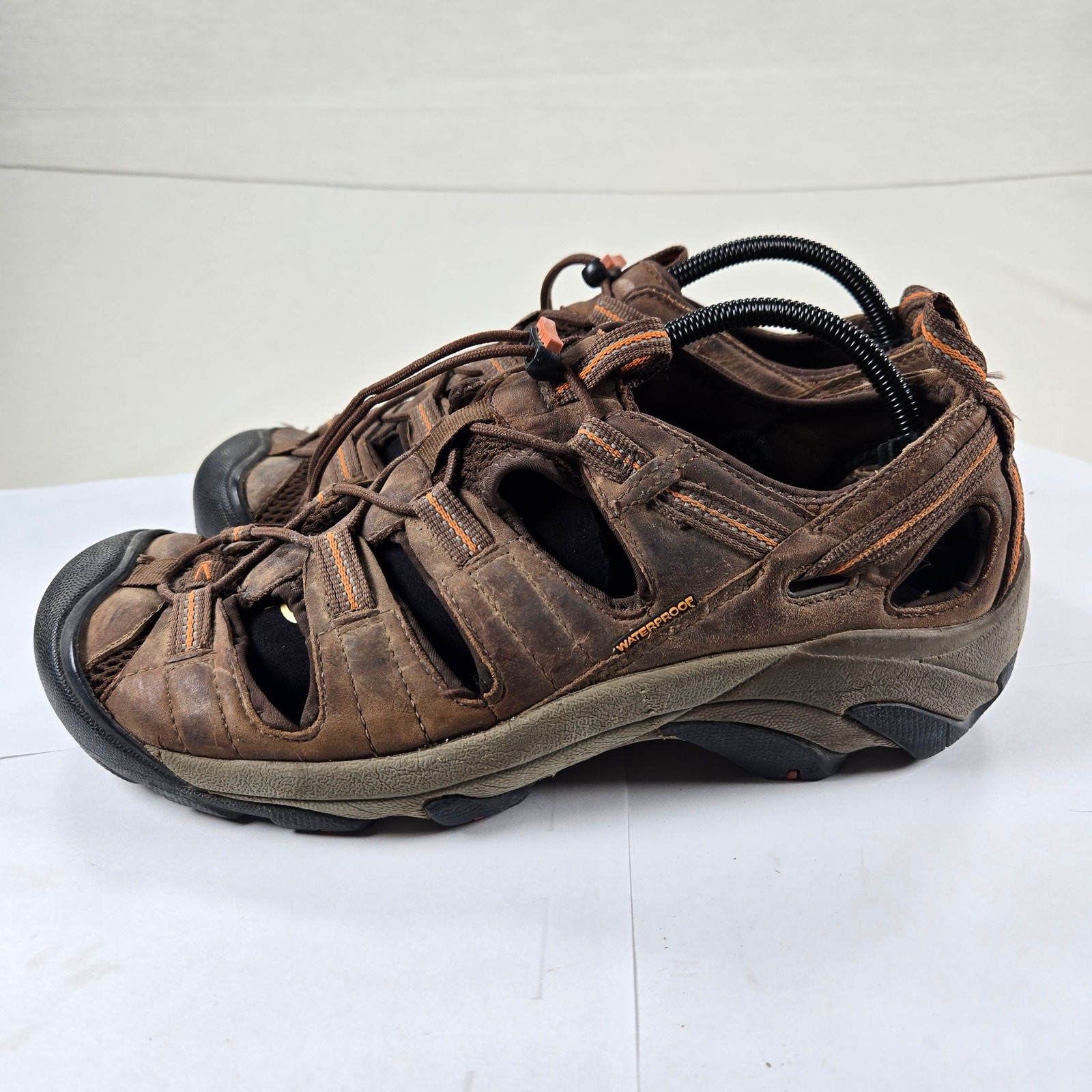 Keen Arroyo II sandali impermeabili da trekking outdoor marroni da uomo taglia 11