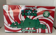 100% SOFT Dumpster Fire 12 DAYS OF TRASH Holiday Figure Set