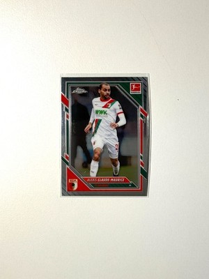 Base 3 Alexis Claude-Maurice FC AUGSBURG - TOPPS Chrome Bundesliga 25/26