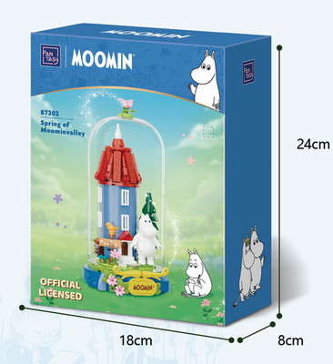 PAN-87202 Pantasy Moomin Spring of Moominvalley Brick Kit