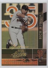 2002 Playoff Absolute Memorabilia Spectrum 24/100 Rich Aurilia #125 0e8