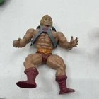 Vintage MOTU Masters of the Universe 1981 He-Man Figure Mattel Soft Head Mexico